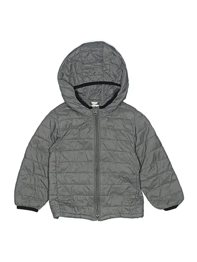 Pre-owned Baby Gap Kids' Snow Jacket In Gray