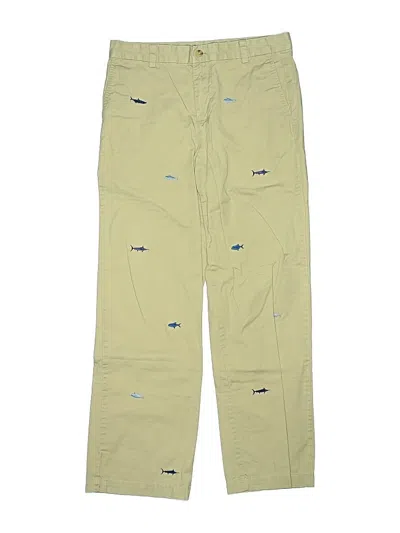 Pre-owned Vineyard Vines Kids' Cargo Pants In Green