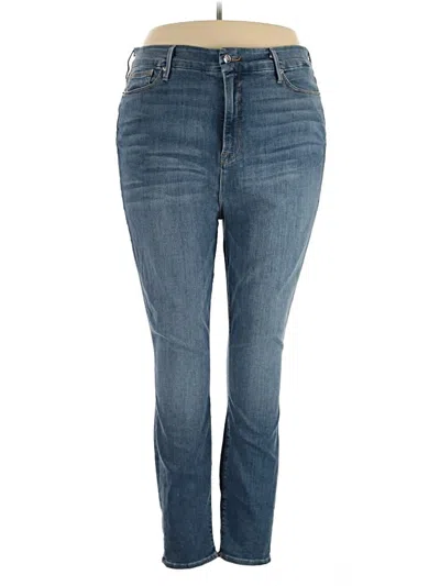 Pre-owned Good American Jeans In Blue