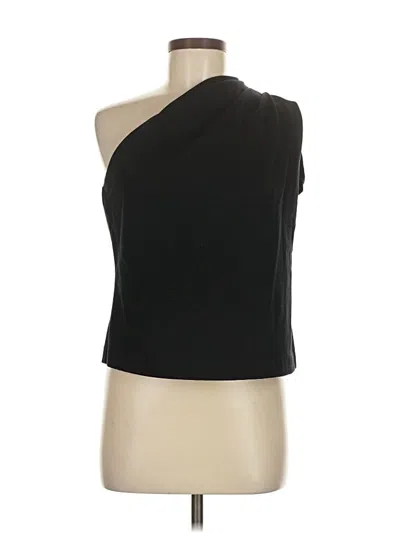 Pre-owned Banana Republic Sleeveless Blouse In Black