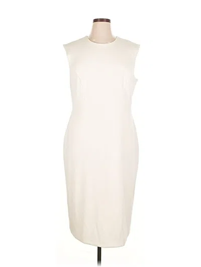 Pre-owned Express Casual Dress In White