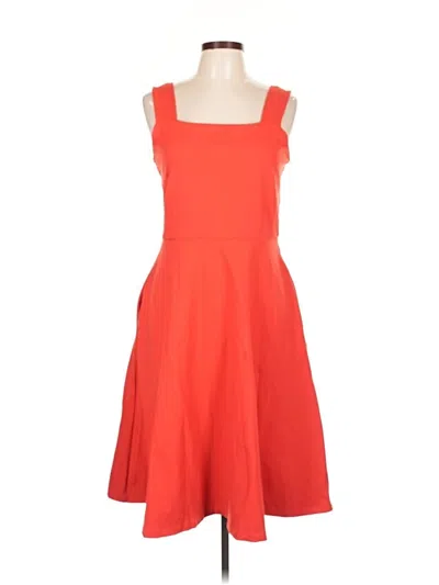 Pre-owned Tahari Casual Dress In Orange