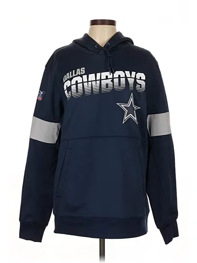 Pre-owned Nfl X Nike Team Apparel Pullover Hoodie In Blue