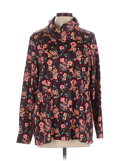 Pre-owned L.l.bean Long Sleeve Button Down Shirt In Black