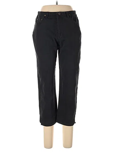 Pre-owned Lizwear By Liz Claiborne Casual Pants In Black