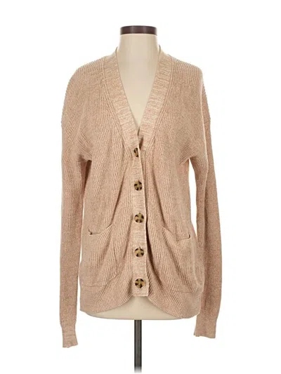 Pre-owned Gap Cardigan Sweater In Brown