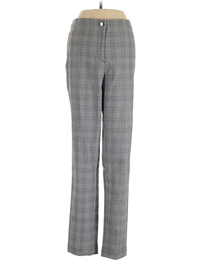 Pre-owned Violets & Roses Dress Pants In Gray