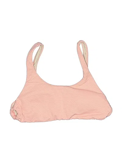 Pre-owned Pq Swimsuit Top Pink Swimwear