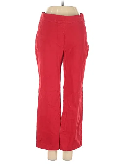 Pre-owned Spanx Casual Pants In Red