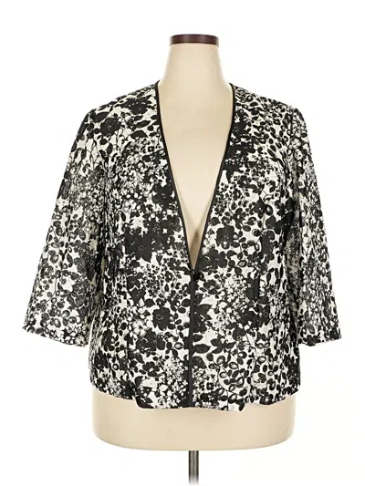 Pre-owned Alex Evenings Kimono In Black