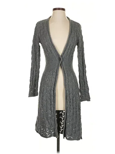 Pre-owned Calvin Klein Jeans Est.1978 Calvin Klein Jeans Cardigan Sweater In Gray