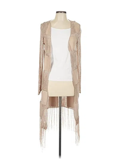 Pre-owned Bke Kimono In Brown