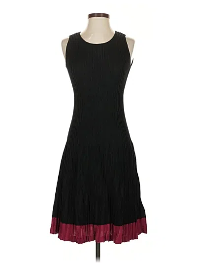 Pre-owned Peruvian Connection Casual Dress In Black