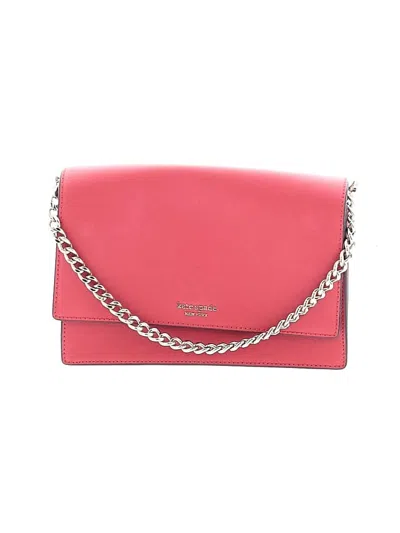 Pre-owned Kate Spade New York Leather Crossbody Bag In Red