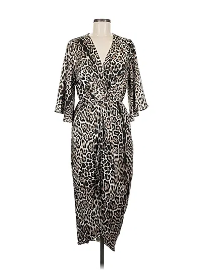 Pre-owned Lucca Cocktail Dress In Silver