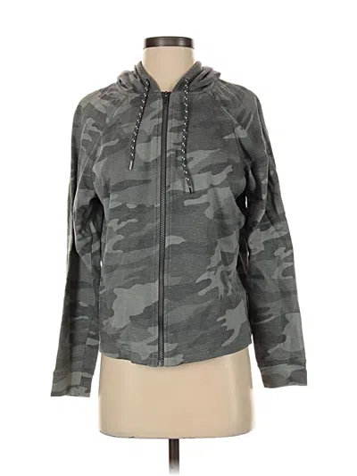 Pre-owned Maurices Zip Up Hoodie In Gray