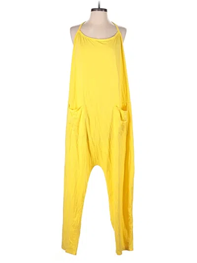 Pre-owned Universal Standard Jumpsuit In Yellow