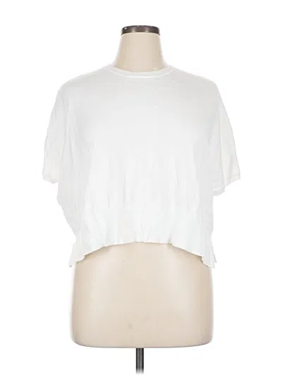 Pre-owned Splendid Cardigan Sweater In White