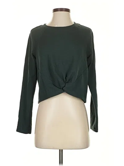 Pre-owned 90 Degree By Reflex Cardigan Sweater In Green