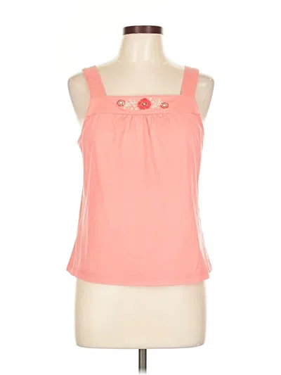 Pre-owned Hanna Andersson Sleeveless Blouse In Pink