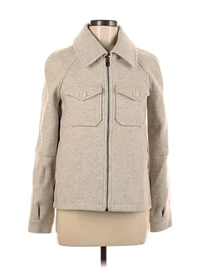 Pre-owned Avec Les Filles Jacket In Gray