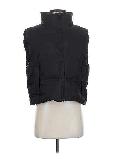 Pre-owned Zara Vest In Black