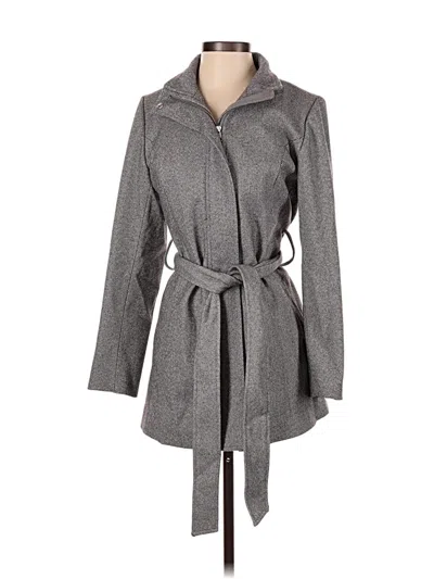 Pre-owned 41hawthorn Coat In Gray