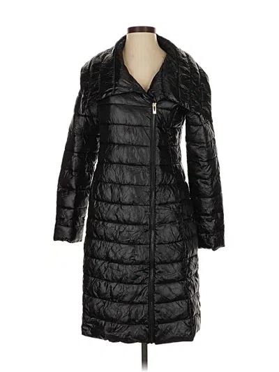 Pre-owned Via Spiga Coat In Black
