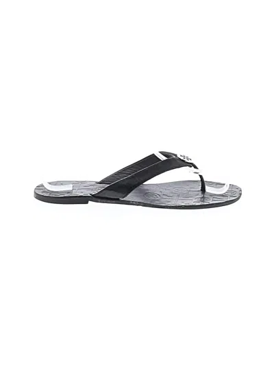 Pre-owned Tory Burch Sandals In Black