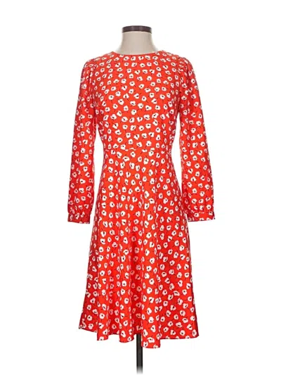 Pre-owned Draper James Casual Dress In Red