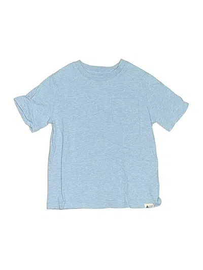 Pre-owned Baby Gap Kids' Short Sleeve T-shirt In Blue