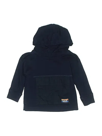 Pre-owned Baby Gap Kids' Zip Up Hoodie In Blue
