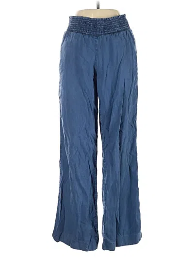 Pre-owned Bella Dahl Casual Pants In Blue