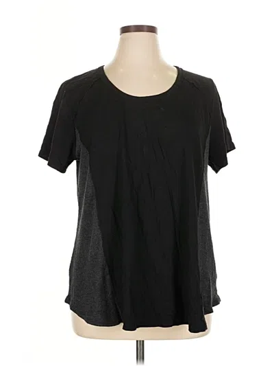 Pre-owned T.la Short Sleeve T-shirt In Black