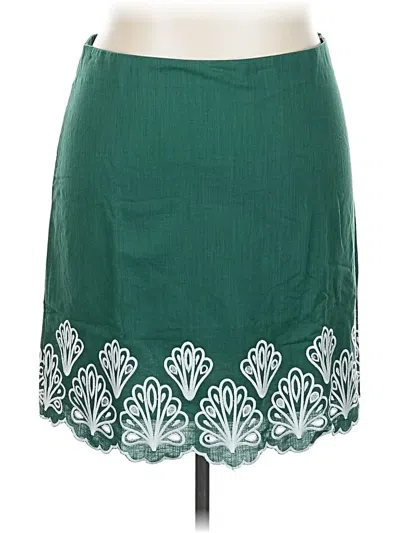 Talbots Casual Skirt In Green