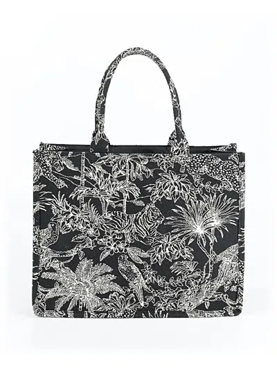 Pre-owned H&m Tote Bag In Black
