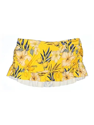 Pre-owned La Blanca Swimsuit Bottoms In Yellow
