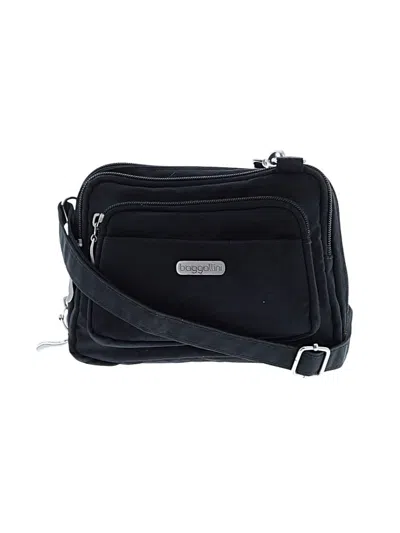 Pre-owned Baggallini Crossbody Bag In Black