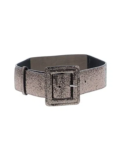 Pre-owned Alice And Olivia Alice + Olivia Belt In Brown