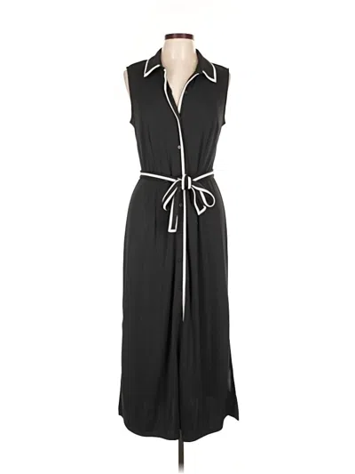 Pre-owned Talbots Casual Dress In Black