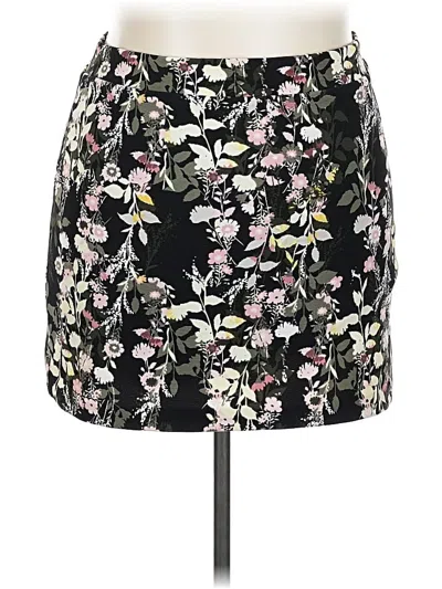 Pre-owned Inc International Concepts Casual Skirt In Black