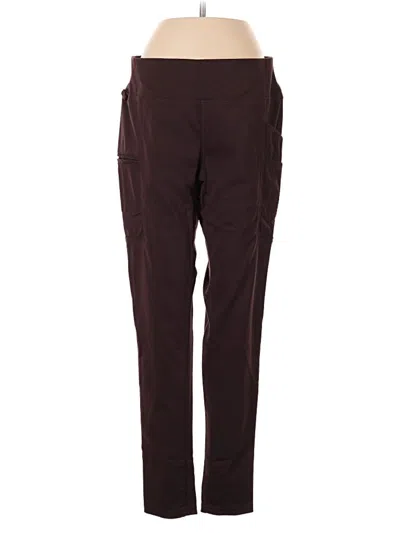 Pre-owned Carhartt Active Pants In Burgundy
