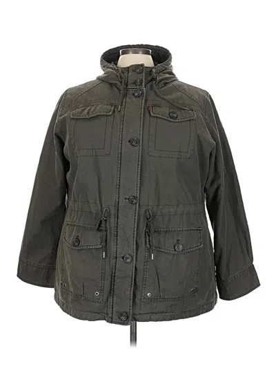 Pre-owned Levi's Jacket In Green