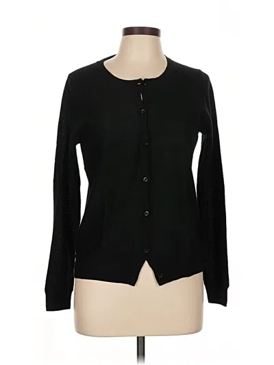 Pre-owned The Limited Outlet Cardigan Sweater In Black