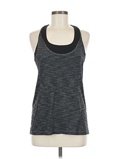 Pre-owned Lululemon Athletica Active Tank Top In Black