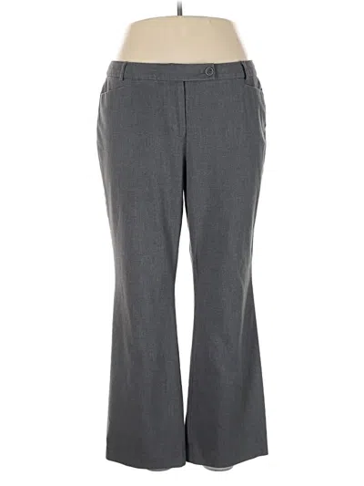 Pre-owned Talbots Dress Pants In Gray