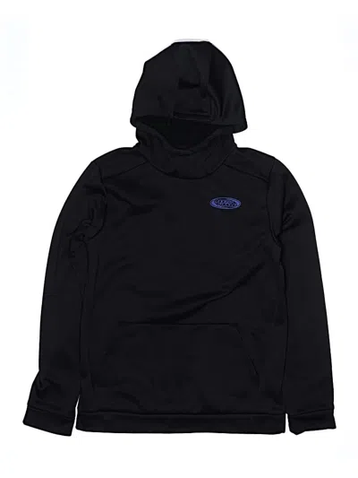 Pre-owned Under Armour Kids' Pullover Hoodie In Black