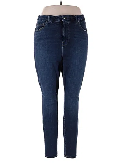 Pre-owned Good American Jeans In Blue