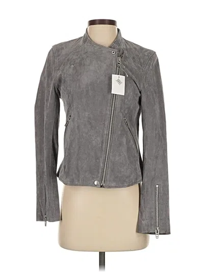 Blanknyc Blank Nyc Leather Jacket In Gray