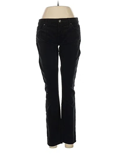 Pre-owned 7 For All Mankind Casual Pants In Black